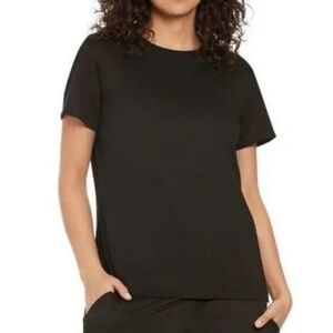 Bench Women's Tee 100% Cotton T-shirt Black Medium NWOT